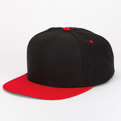 5-Panel Wool Blend Snapback Cap